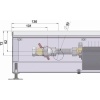 Внутрипольный конвектор длиной 30 см - 1 м Minib COIL-KT3  900