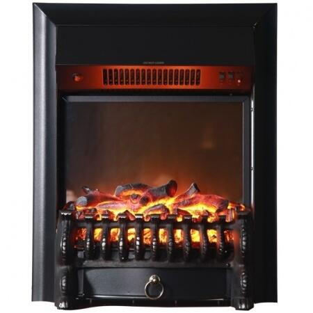 Очаг электрокамина InterFlame Fobos GLS Black/Brass
