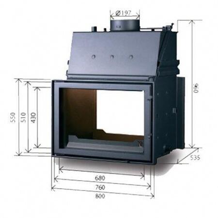 Дровяная топка  Technical PanAqua 30 kW tunnel