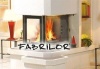 Дровяная топка  Fabrilor DECO 805 CENTRAL BR подъемный механизм
