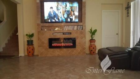 Очаг электрокамина InterFlame RELAX 48 GLX
