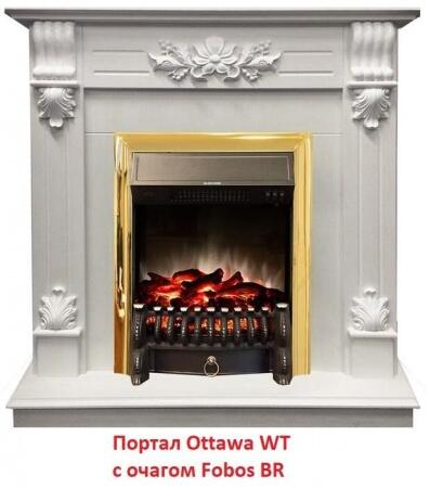 Деревянный портал Real-Flame Ottawa STD/EUG WT