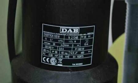 Колодезный насос DAB DIVERTRON 1000 M