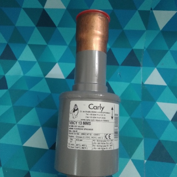 Вентиль шаровой Carly (VBCY 13S) (1 5/8 пайка) 42 мм. ODF, ID: C04977
