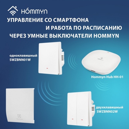 Вытяжка для ванной диаметр 150 мм Electrolux EAFM-150