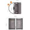 Водяная тепловая пушка 40 кВт Sonniger HEATER R2