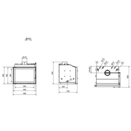 Дровяная топка  Technical PanAqua 15 kW