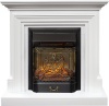 Каминокомплект Bradford - Белый с очагом Majestic FX M Black RC
