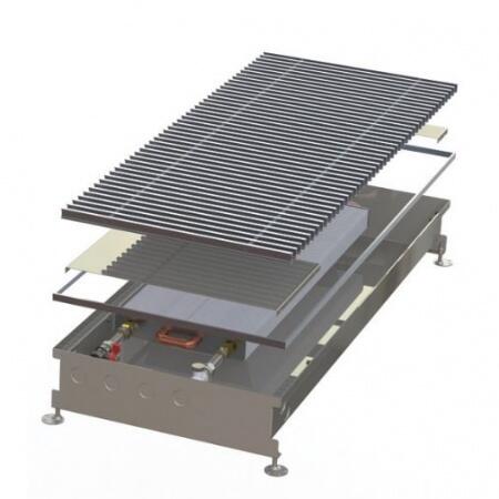 Внутрипольный конвектор длиной 2,1 м - 3 м Minib COIL-PMW140 3000