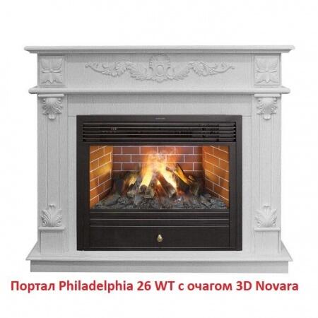Деревянный портал Real-Flame Philadelphia 26 WT