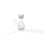 Вентилятор без подсветки Faro Mini Eterfan Matt White