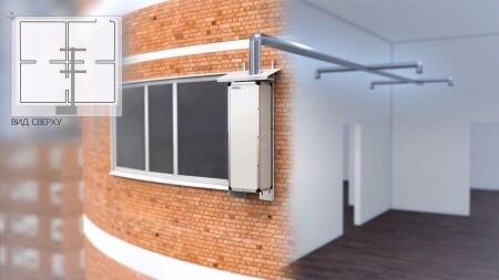 Приточная вентиляционная установка Vent Machine ПВУ – 500 EC Zentec