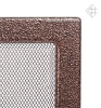 Вентиляционная решетка для камина Kratki 11х32 черная/медь пористая 32M