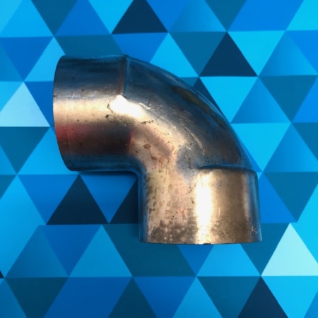 Угол медный 90гр. 2-5/8" (66,68мм) пайка