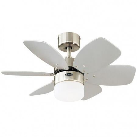Вентилятор с подсветкой Westinghouse Flora Royal White
