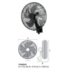Лопастной вентилятор TecnoCooling Д50
