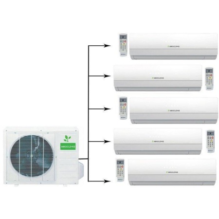 Мульти сплит система на 5 комнат Neoclima NUM-42Q5/NS-07W*5шт