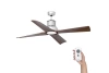 Потолочный вентилятор Faro Winche Chrome Wood DC 33482