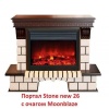 Очаг электрокамина Real-Flame MoonBlaze S LUX Black
