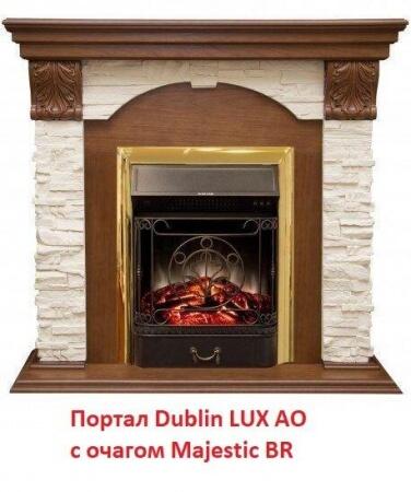 Портал из камня Real-Flame Dublin LUX STD/EUG