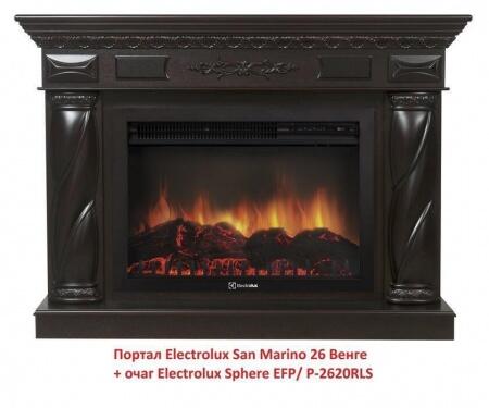 Очаг электрокамина Electrolux Sphere EFP/P-2620RLS