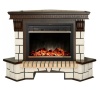 Электрокамин (очаг+портал) Real-Flame Stone Corner new 26 с очагом Moonblaze lux Bl/Br