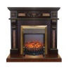 Очаг электрокамина Real-Flame Fobos Lux Brass