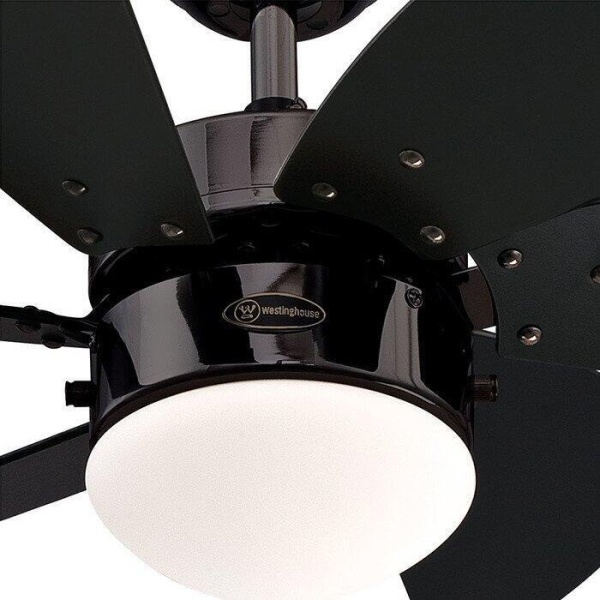 Вентилятор с подсветкой Westinghouse Turbo Swirl Black