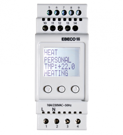Терморегулятор для теплого пола Ebeco EB-Therm 800 meteo