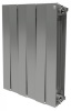 Биметаллический радиатор Royal Thermo Piano Forte 500 Silver Satin 8 секц.