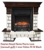 Электрокамин (очаг) со звуком для дачи Royal Flame Fobos FX M Brass/Black