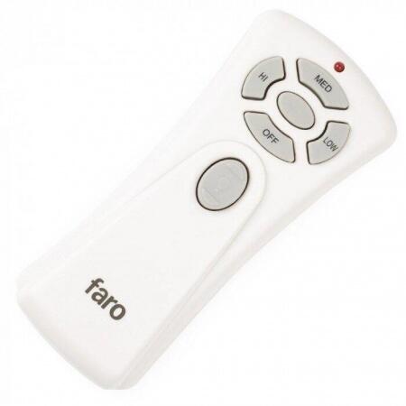 Вентилятор без подсветки Faro Andros White