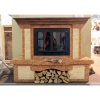 Облицовка для дровяных каминов MadeIra Berta Dark Chokolate М с700