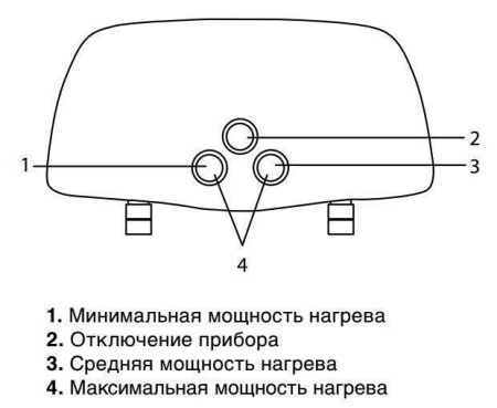 Электрический проточный водонагреватели Zanussi 3-logic TS (3,5 kW) - душ+кран