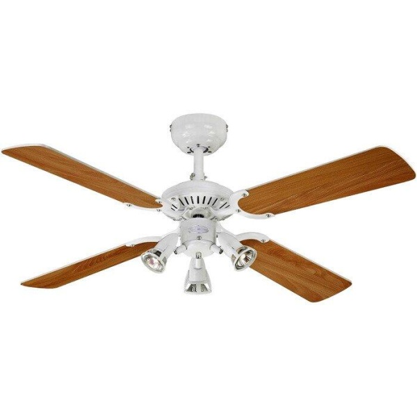 Вентилятор с подсветкой Westinghouse Princess Euro White