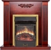 Каминокомплект Lumsden - Махагон коричневый антик с очагом Majestic FX M Brass (Royal Flame)