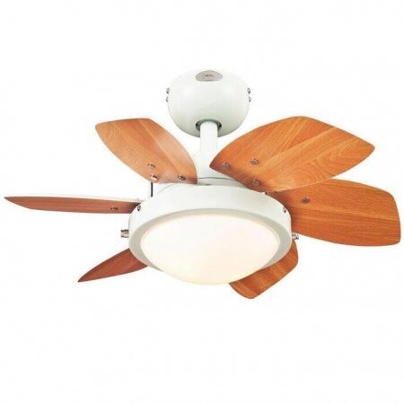Вентилятор с подсветкой Westinghouse Quince White