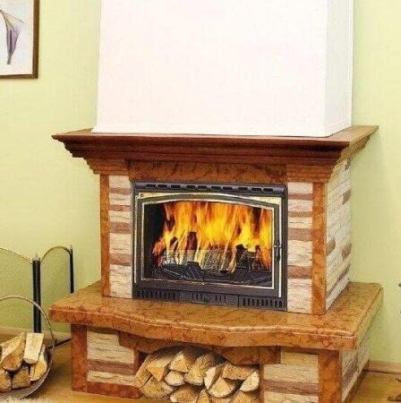 Дровяная топка  Fabrilor DECO 705 VU BR