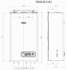 Настенный газовый котел Beretta Ciao 24 CSI