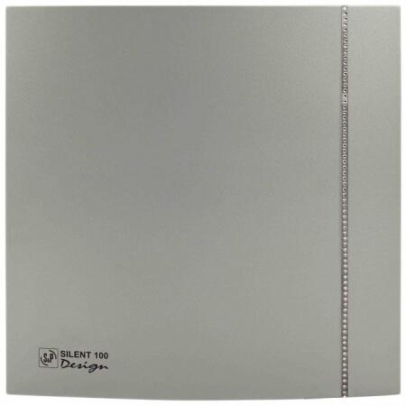 Вытяжка для ванной диаметр 100 мм Soler & Palau SILENT-100 CZ DESIGN SWAROVSKI (230V 50)