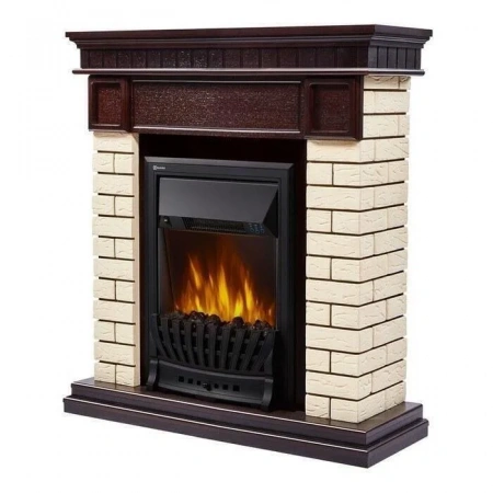 Портал из камня Electrolux Bricks Classic кирпич Бежевый/шпон Тёмный дуб