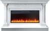 Каминокомплект Sicilia - Белый (Ширина 1530мм) с очагом Vision 42 LED
