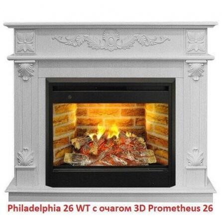 Деревянный портал Real-Flame Philadelphia 26 WT