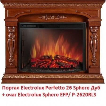 Очаг электрокамина Electrolux Sphere EFP/P-2620RLS