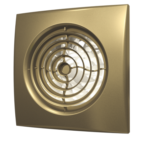 Вытяжка для ванной диаметр 125 мм ERA AURA 5C champagne