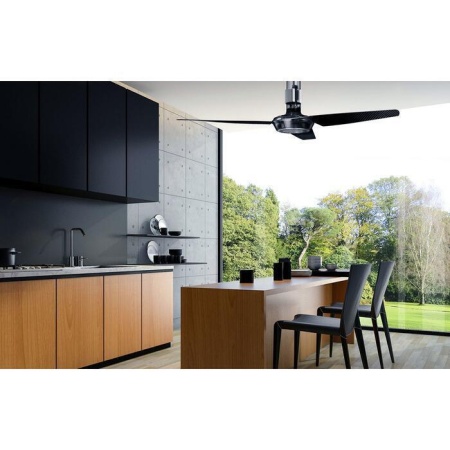 Вентилятор с подсветкой Vortice Nordik Air Design 140-29 Transporent Carbon
