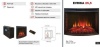 Электрокамин (очаг+портал) Real-Flame Country 25 WT с очагом Evrika 25,5 LED