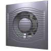 Вытяжка для ванной диаметр 125 мм ERA SLIM 5C dark gray metal